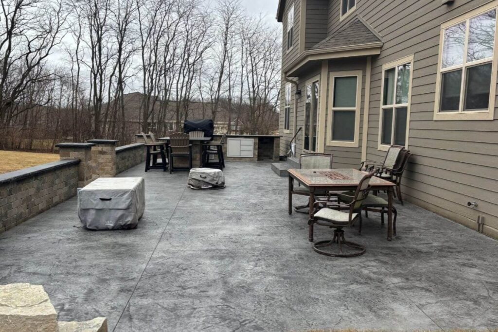 Stamped Concrete Patio