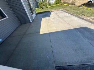 residential concrete patio contractor jackson wi 1