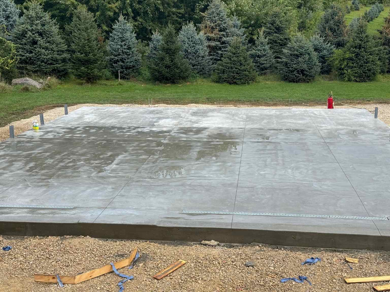 custom-concrete-shop-pad-structural-drainage-ripon-wi.